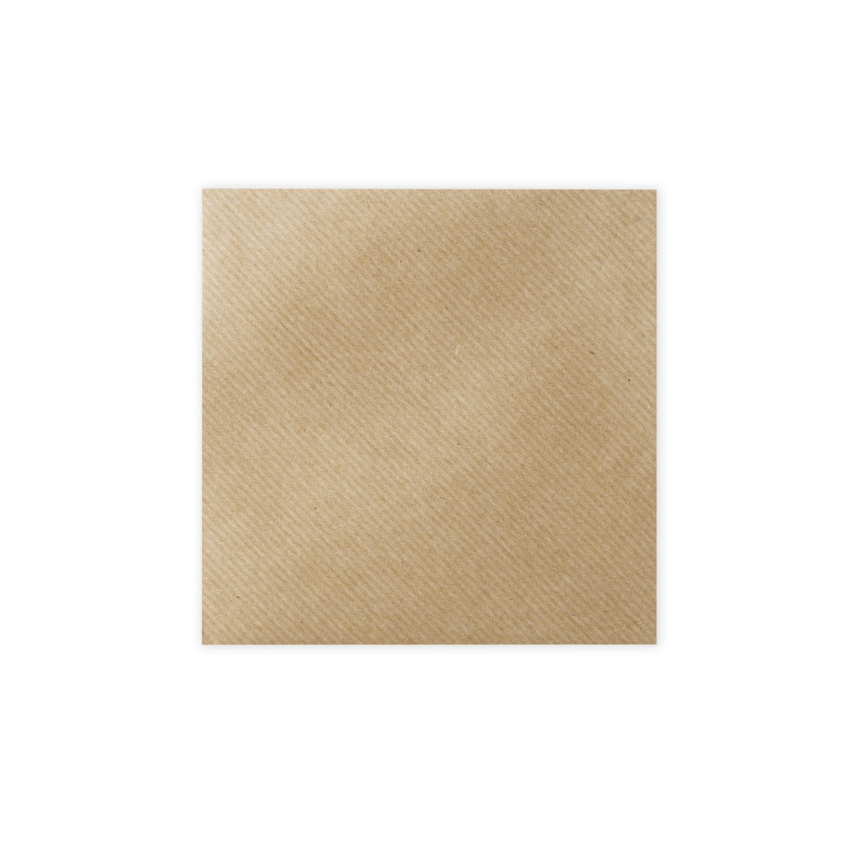Sobre kraft estriado 140x140 mm
