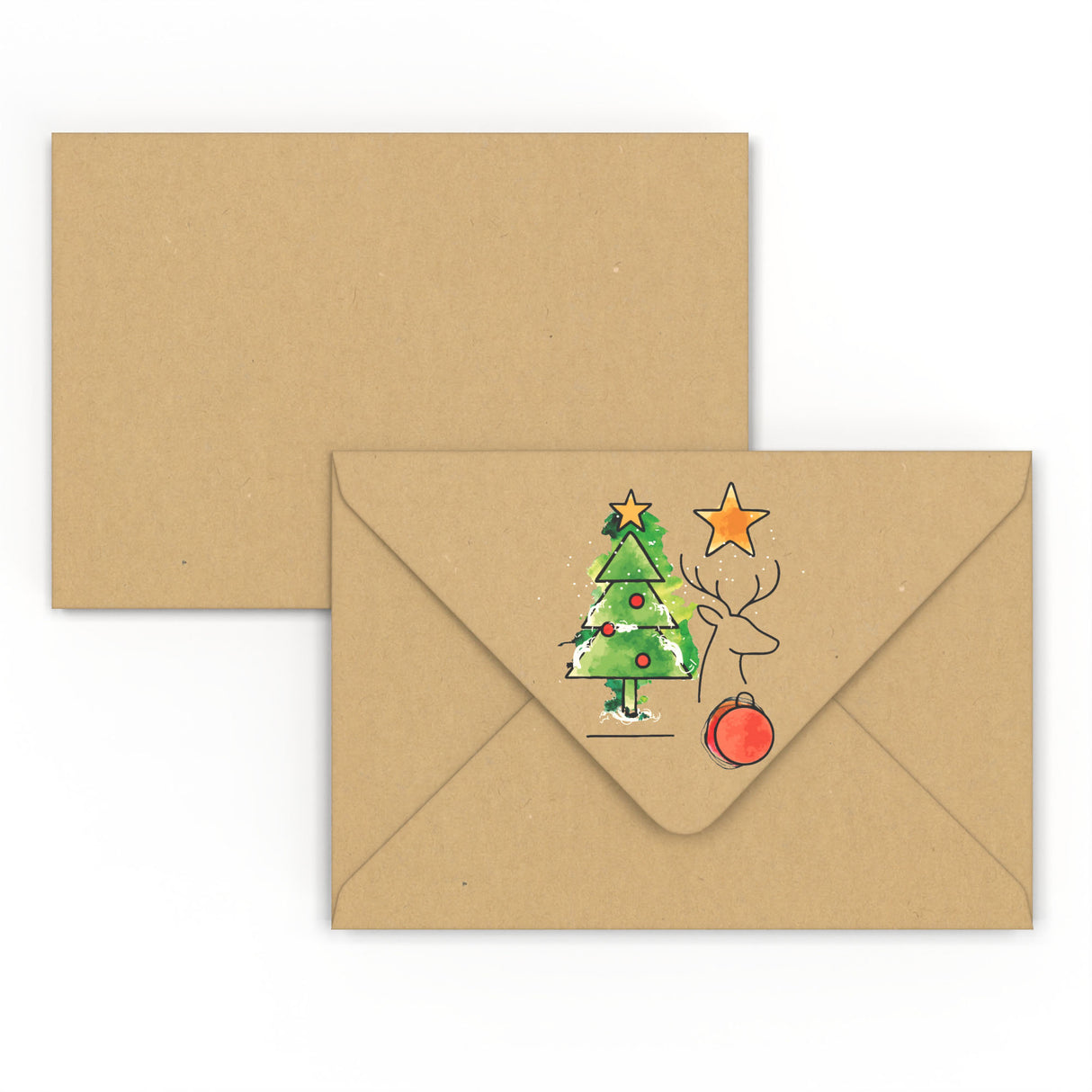 Sobres navideños Árbol de Navidad