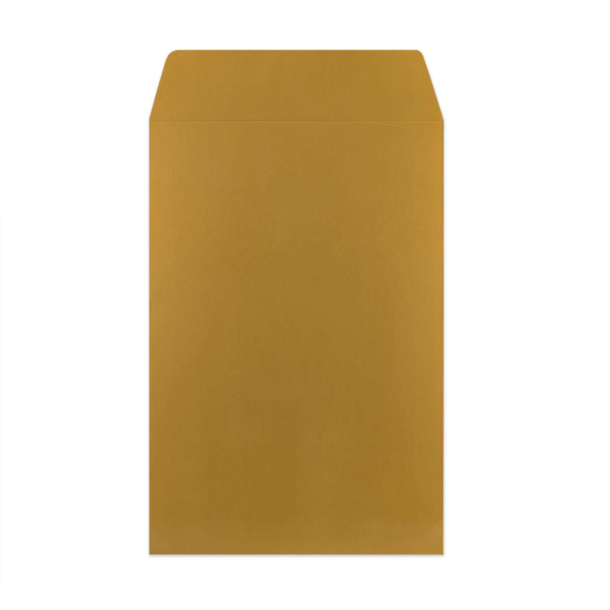 Sobre dorado de cartón rígido 235X162 MM
