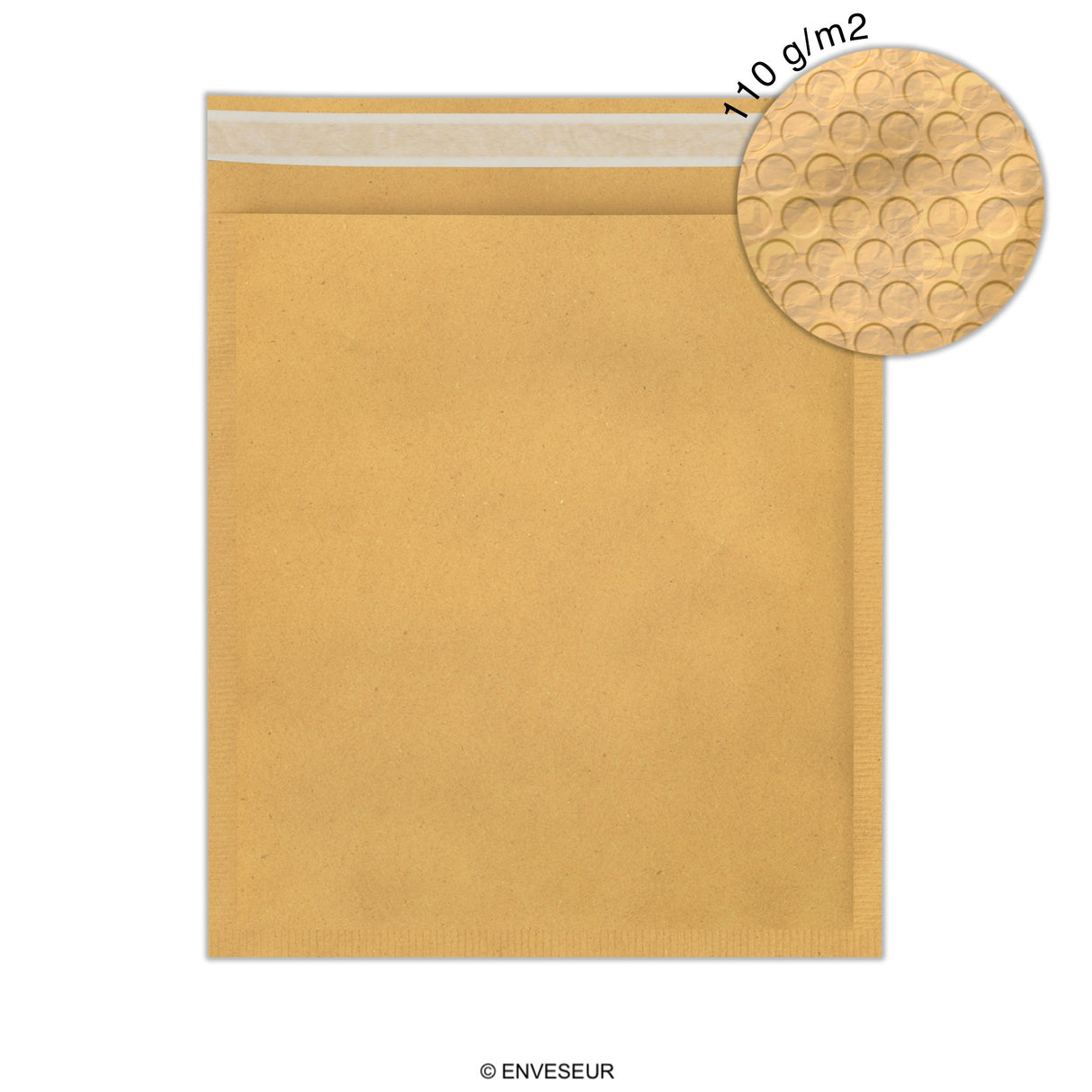 Bolsas acolchadas Kraft con burbujas - Baratas