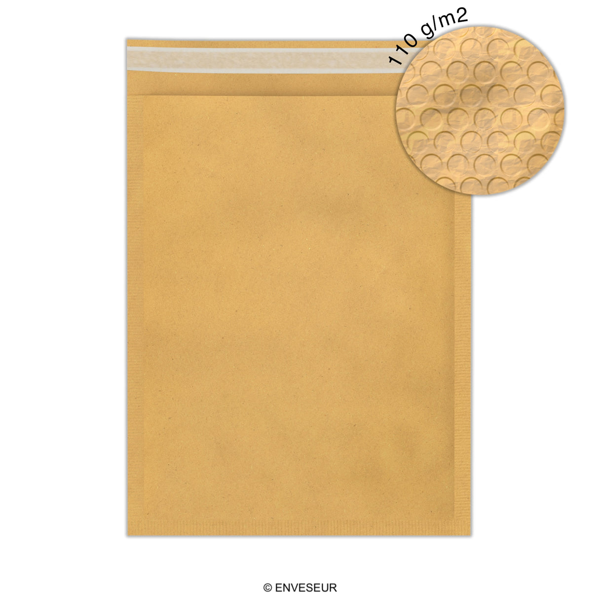 Bolsas acolchadas Kraft con burbujas - Baratas