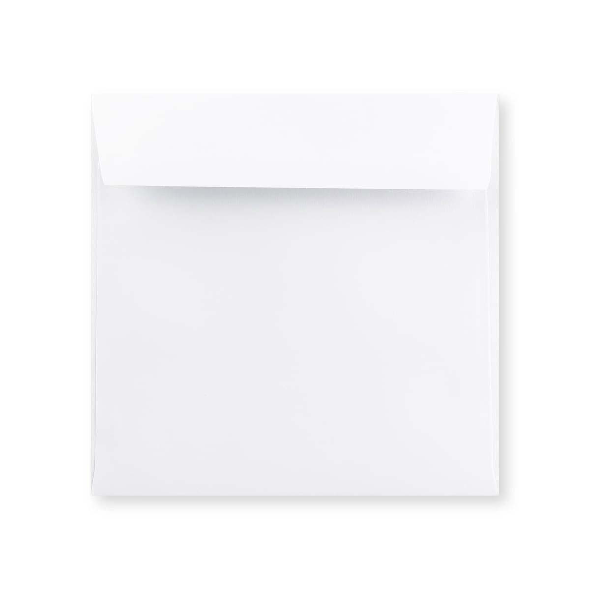 Sobre blanco - Solapa Recta 185x185 mm