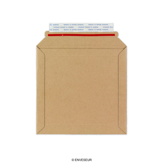 Sobre de Cartón Corrugado Flauta F 180x180 mm