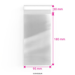 Bolsas de celofán sin encabezado (PPO)