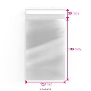 Bolsas de celofán sin encabezado (PPO)