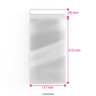 Bolsas de celofán sin encabezado (PPO)