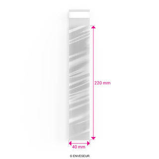 Bolsas de celofán sin encabezado (PPO)