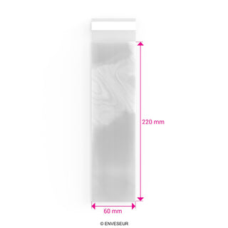 Bolsas de celofán sin encabezado (PPO)