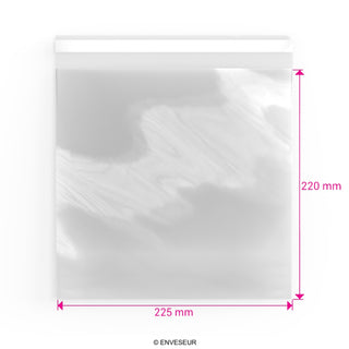 Bolsas de celofán sin encabezado (PPO)