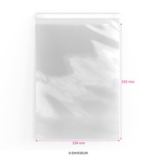 Bolsas de celofán sin encabezado (PPO)