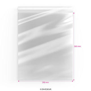 Bolsas de celofán sin encabezado (PPO)