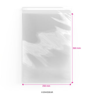 Bolsas de celofán sin encabezado (PPO)