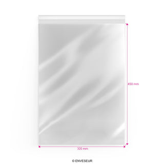 Bolsas de celofán sin encabezado (PPO)