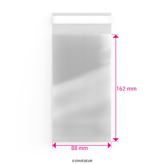 Bolsas de celofán sin encabezado (PPO)