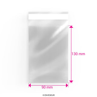 Bolsas de celofán sin encabezado (PPO)