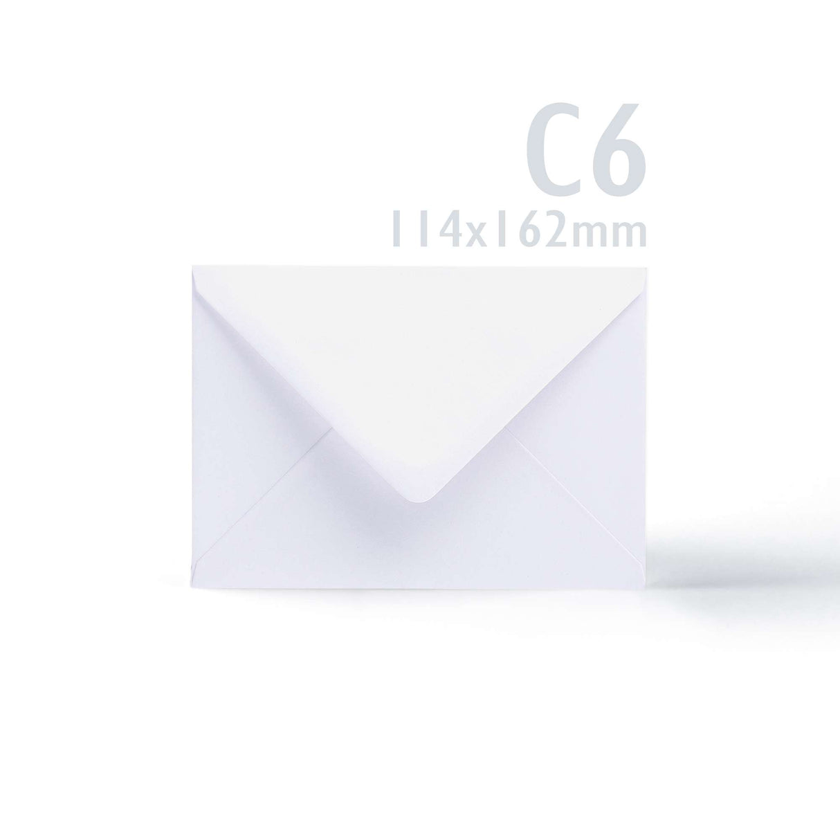 Pack de tarjetas blancas trípticas con ventana rectangular