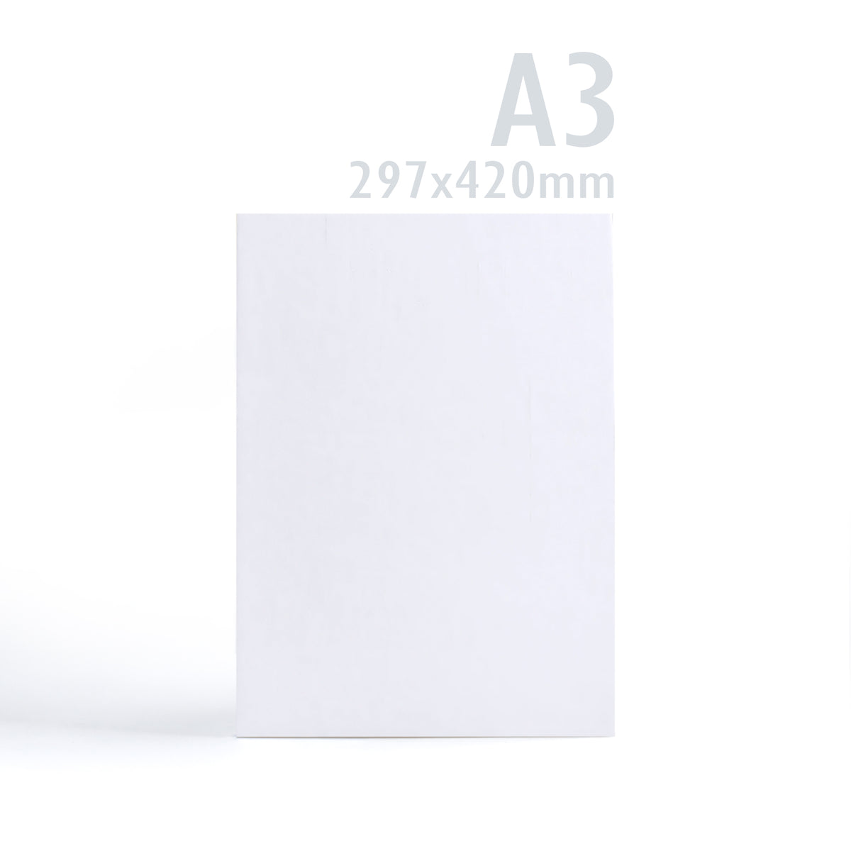 Tarjeta Blanca A3 300 g/m² pack de 50 unidades