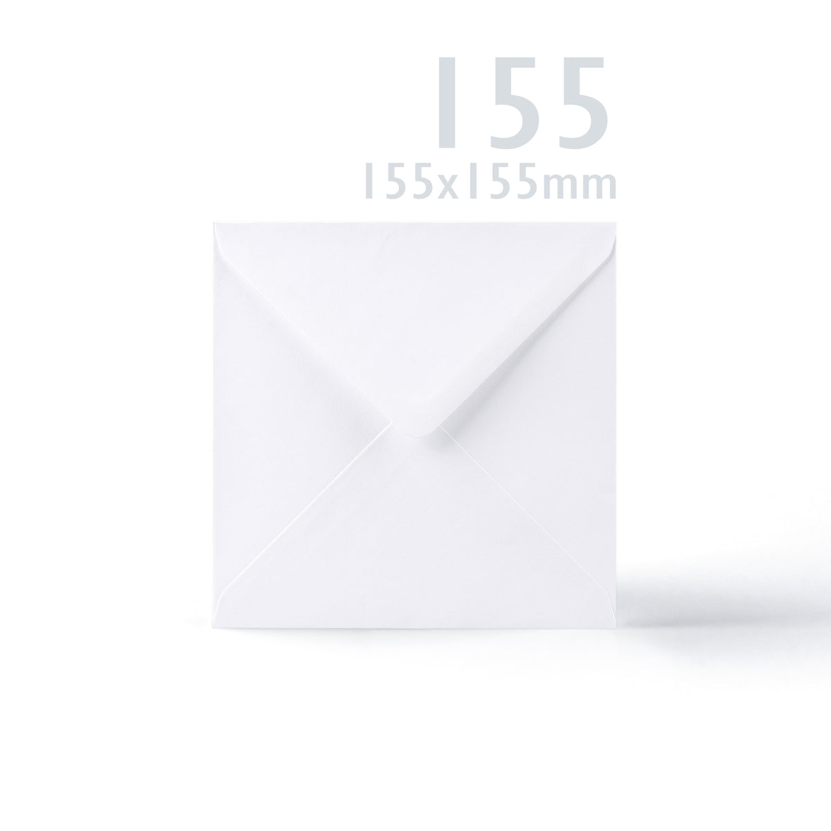 Pack de tarjetas de 300 g/m² y sobres blancos de 100g/m² con textura lisa