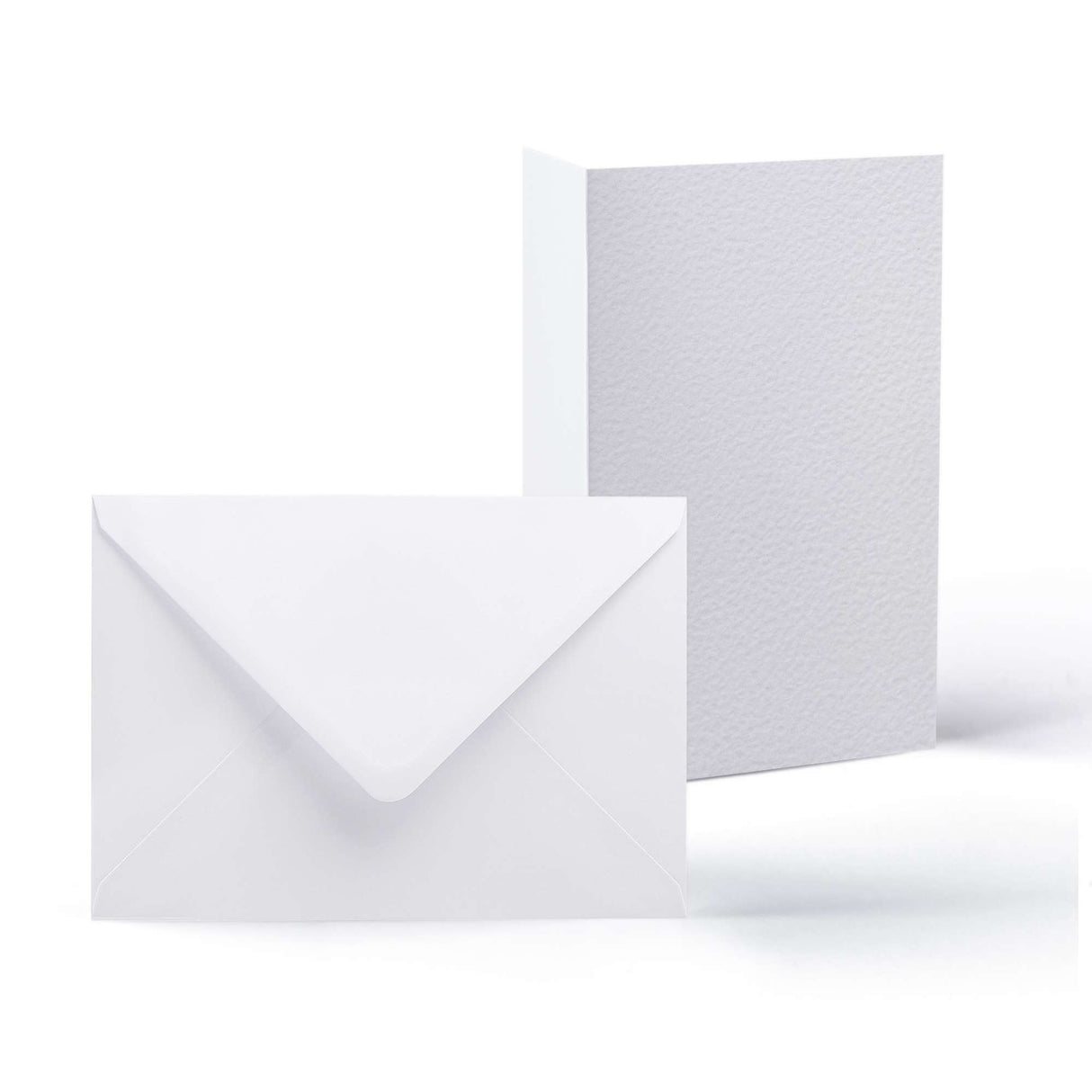 Pack de tarjetas y sobres con textura martillada