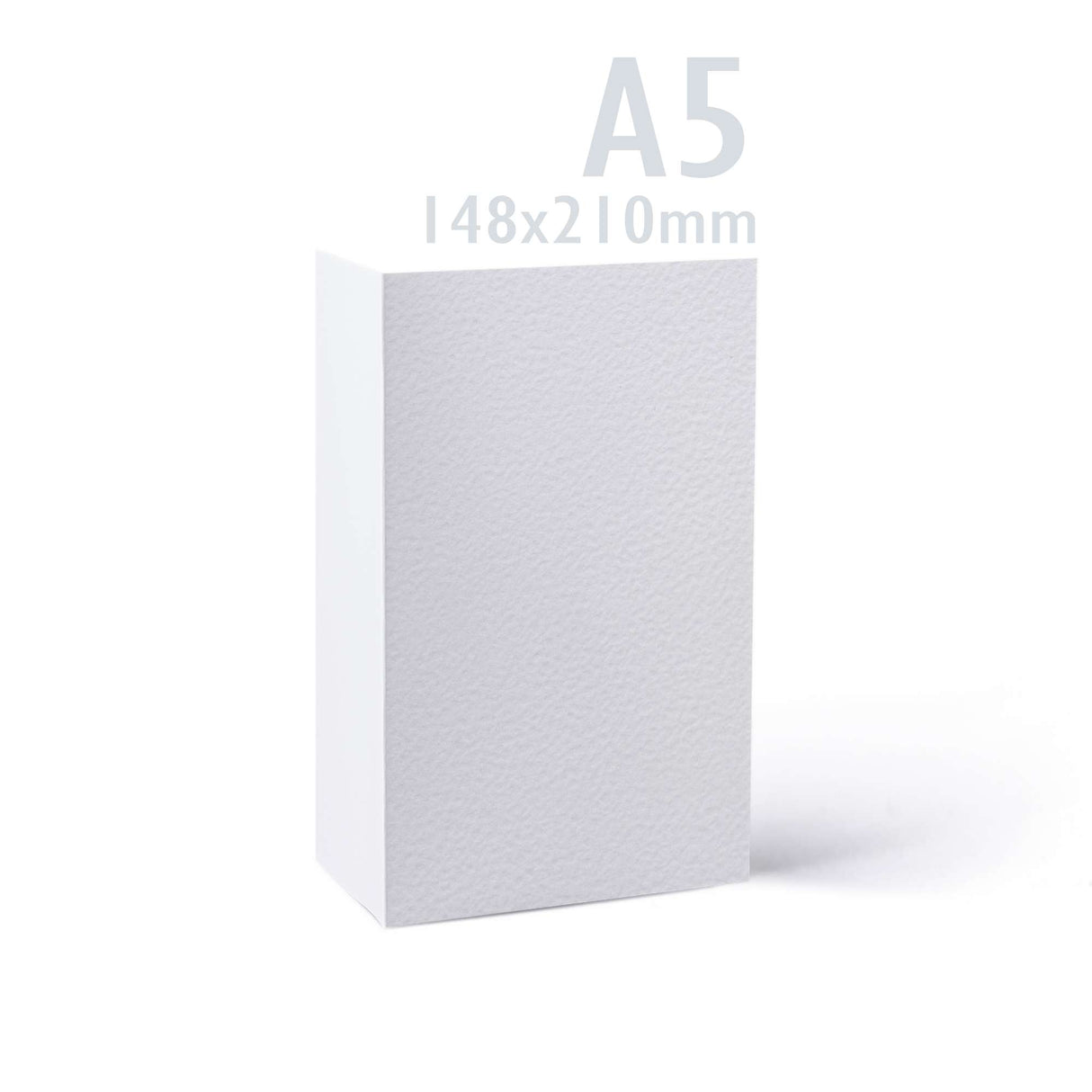 Pack de tarjetas y sobres con textura martillada