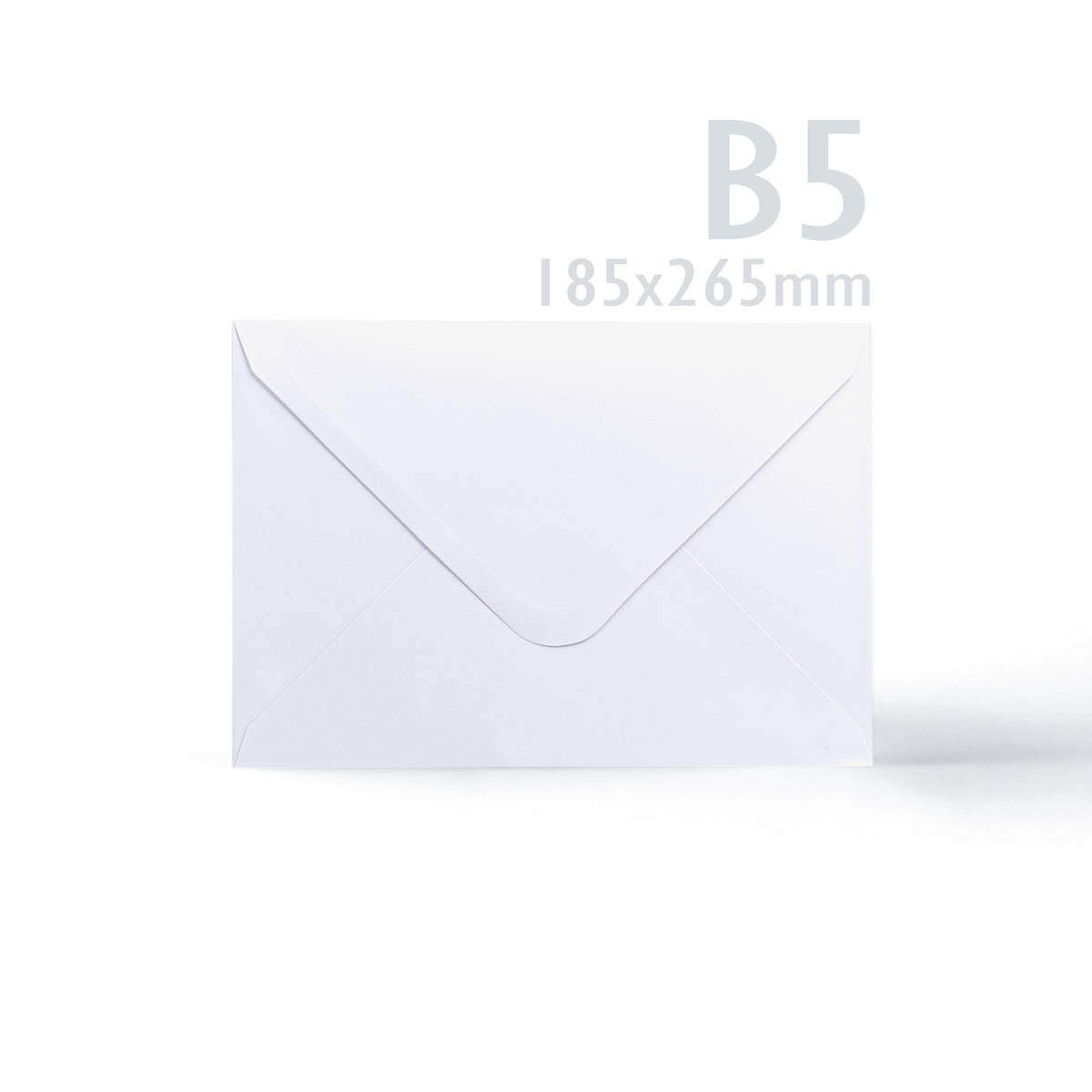 Pack de tarjetas de 300 g/m² y sobres blancos de 100g/m² con textura lisa