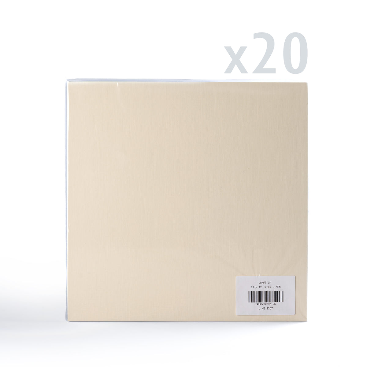 Tarjeta Lino 300 g/m² pack