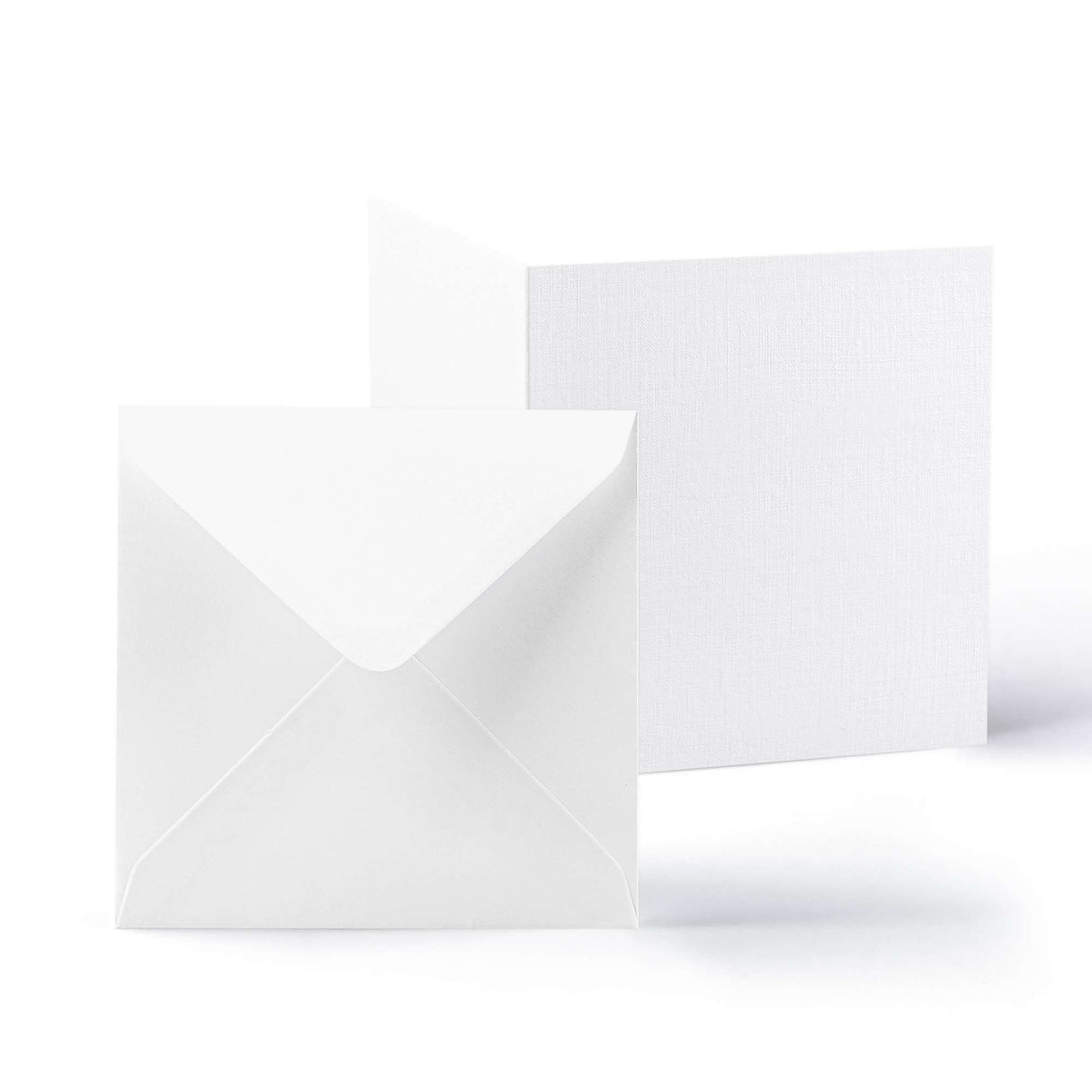 Pack de tarjetas y sobres con textura lino