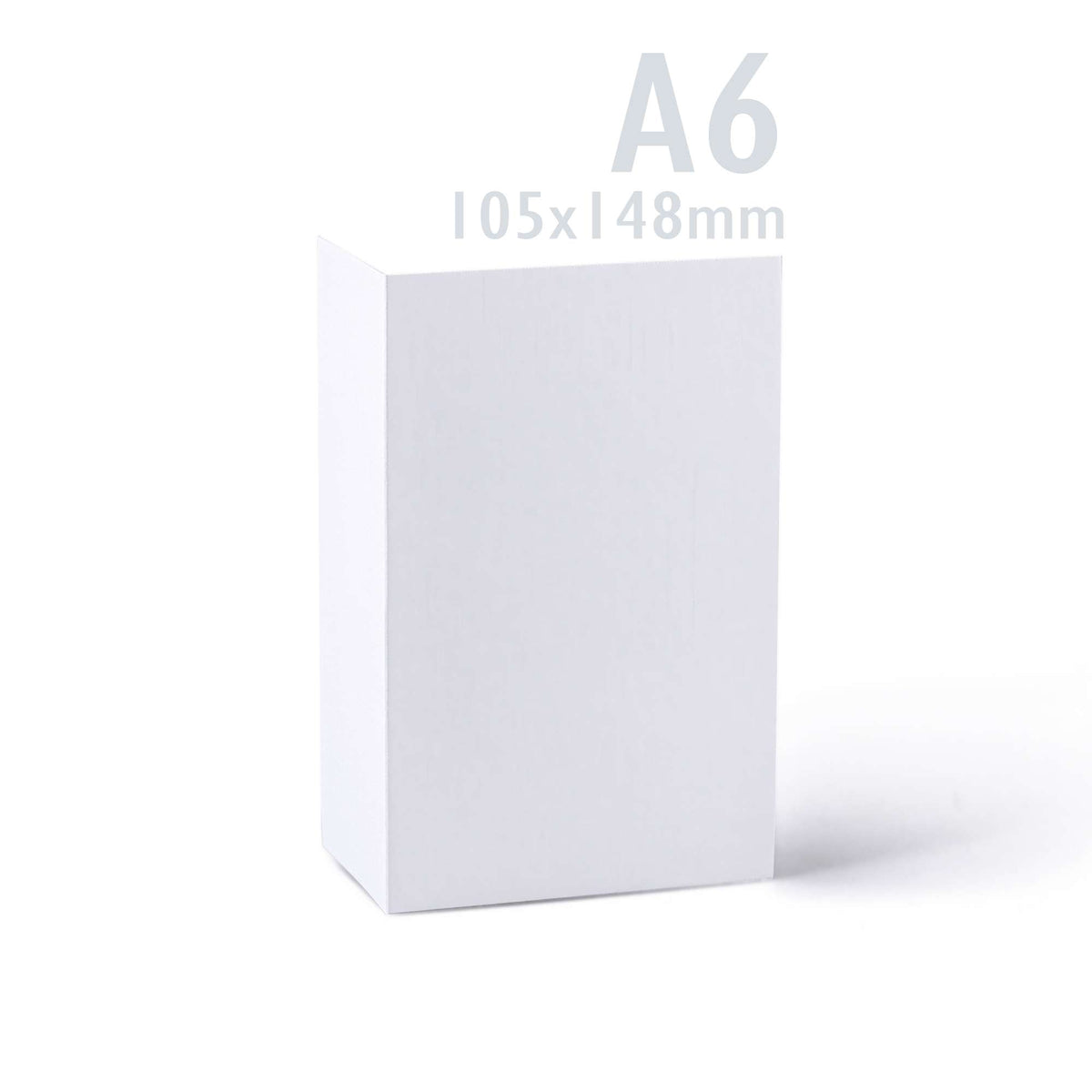 Pack de tarjetas de 300 g/m² y sobres blancos de 100g/m² con textura lisa