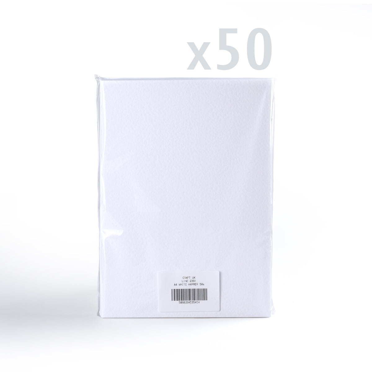 Tarjeta Martillada 300 g/m² pack de 50 unidades