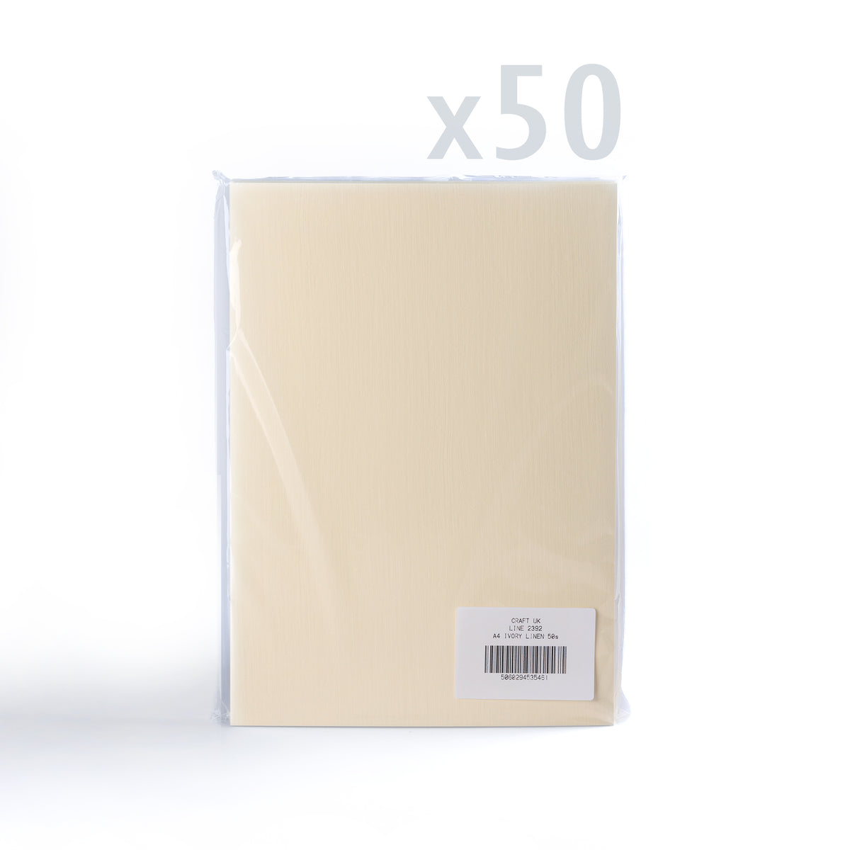 Tarjeta Lino 300 g/m² pack