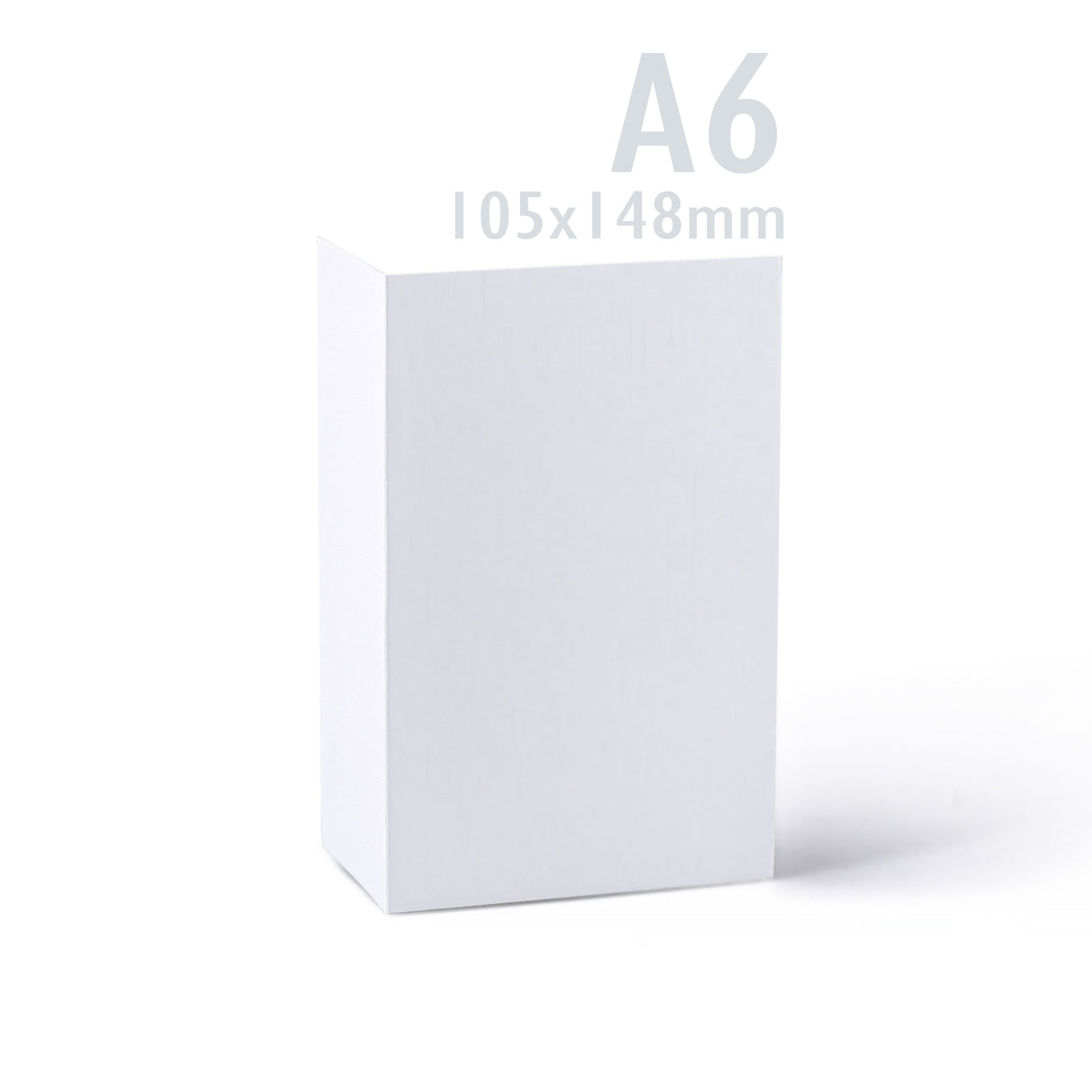 Tarjetas blancas lisas 250 g/m² y sobres 100 g/m² – pack