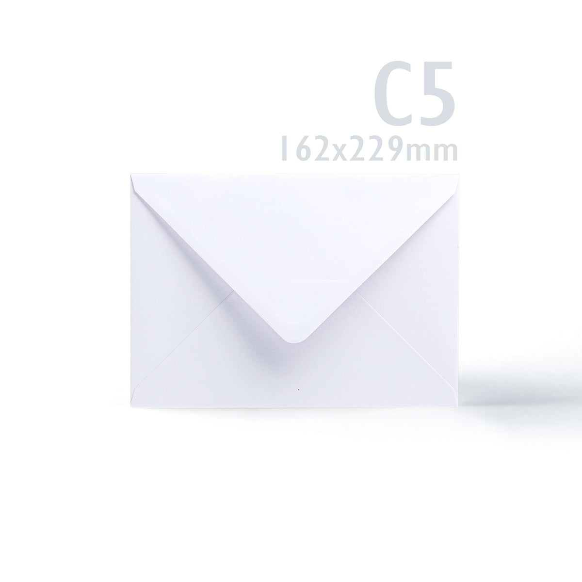 Pack de tarjetas de 300 g/m² y sobres blancos de 100g/m² con textura lisa