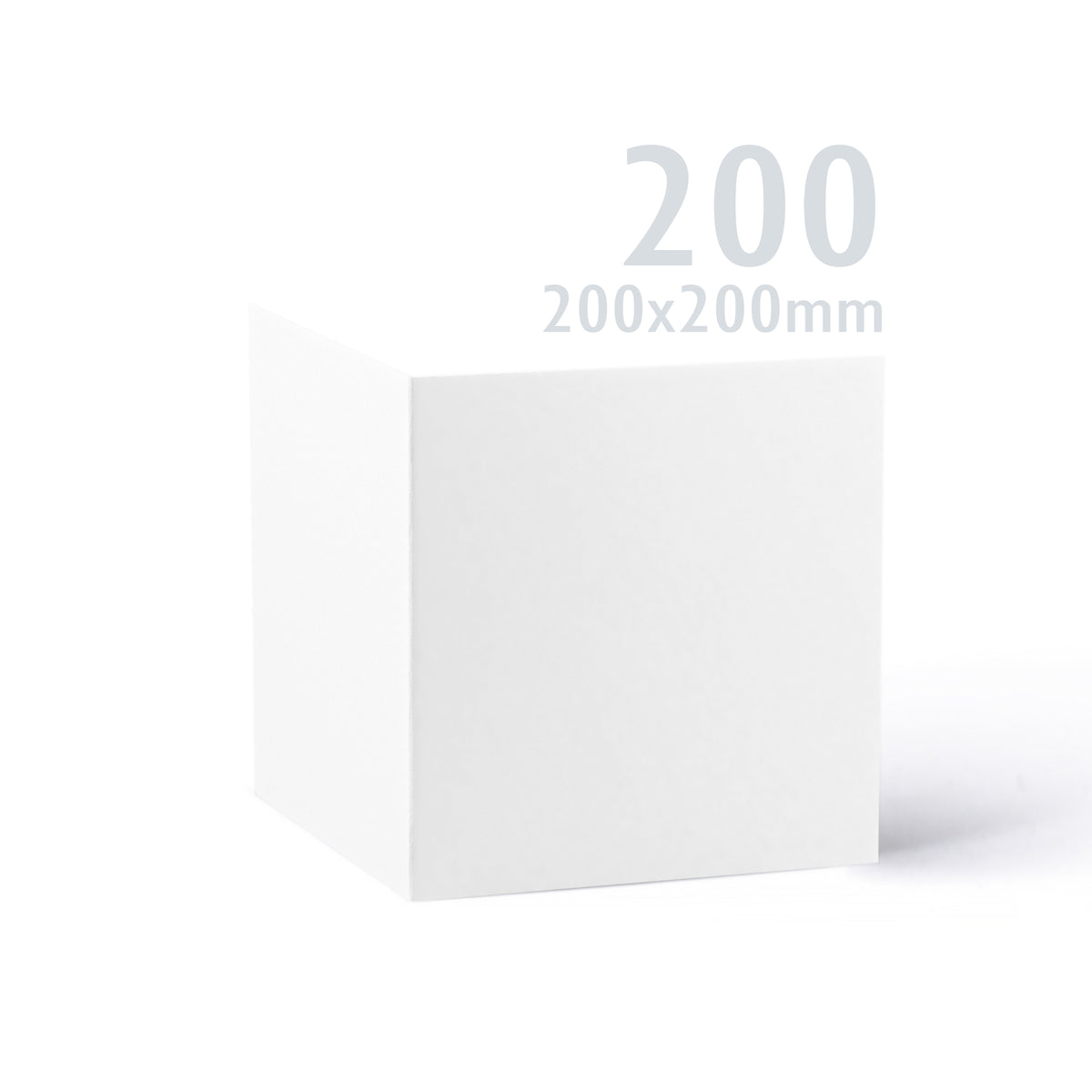 Pack de tarjetas de 300 g/m² y sobres blancos de 100g/m² con textura lisa