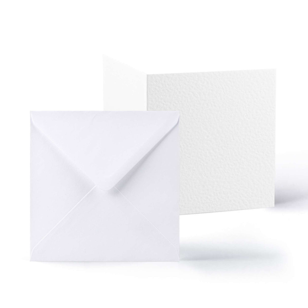 Pack de tarjetas y sobres con textura martillada