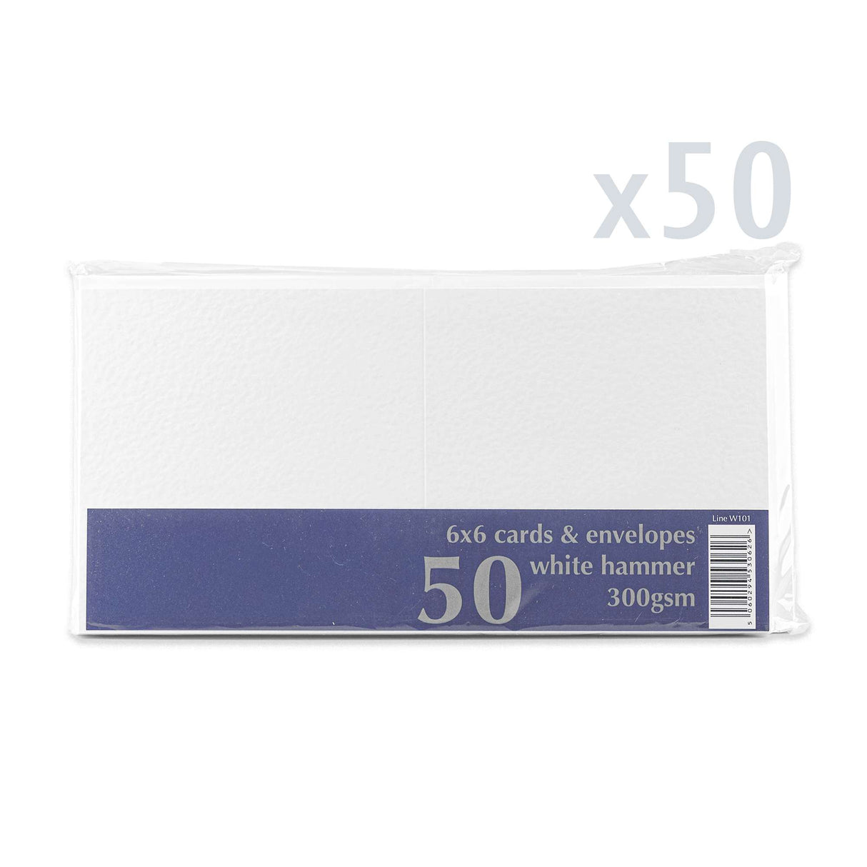 Pack de tarjetas y sobres con textura martillada