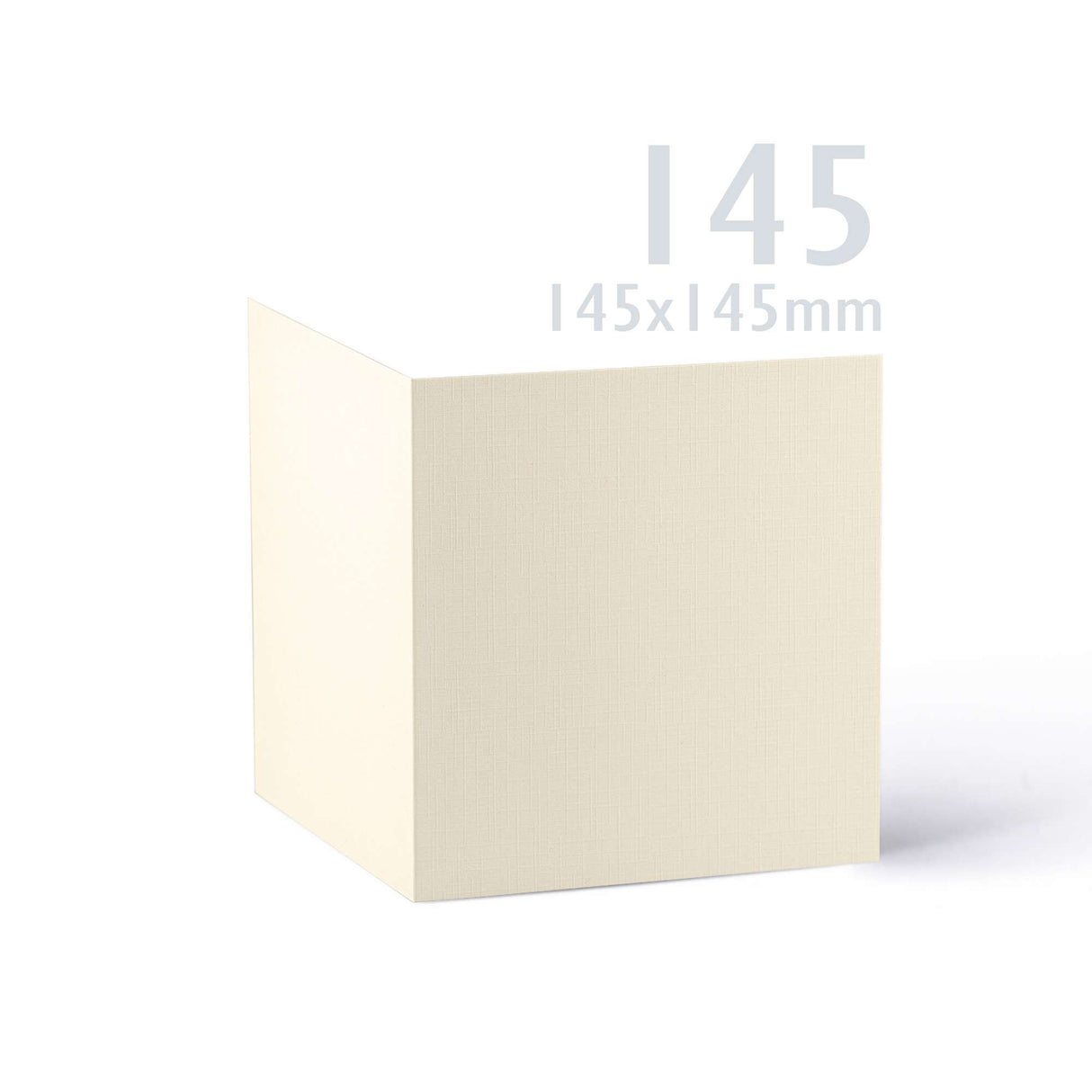 Pack de tarjetas y sobres con textura lino