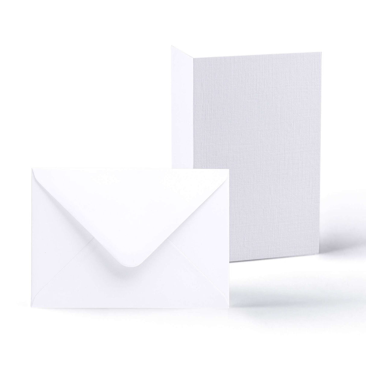 Pack de tarjetas y sobres con textura lino