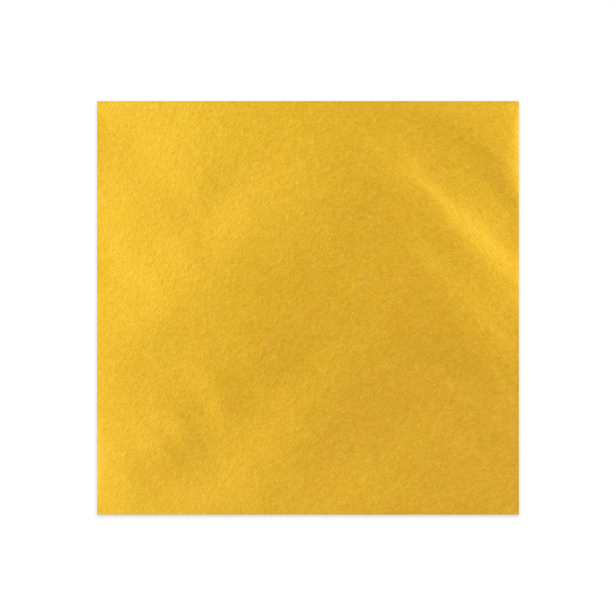 Sobre dorado metalizado de 130x130 mm