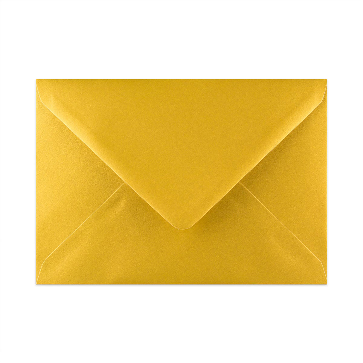 Sobre dorado metalizado de 133x184 mm
