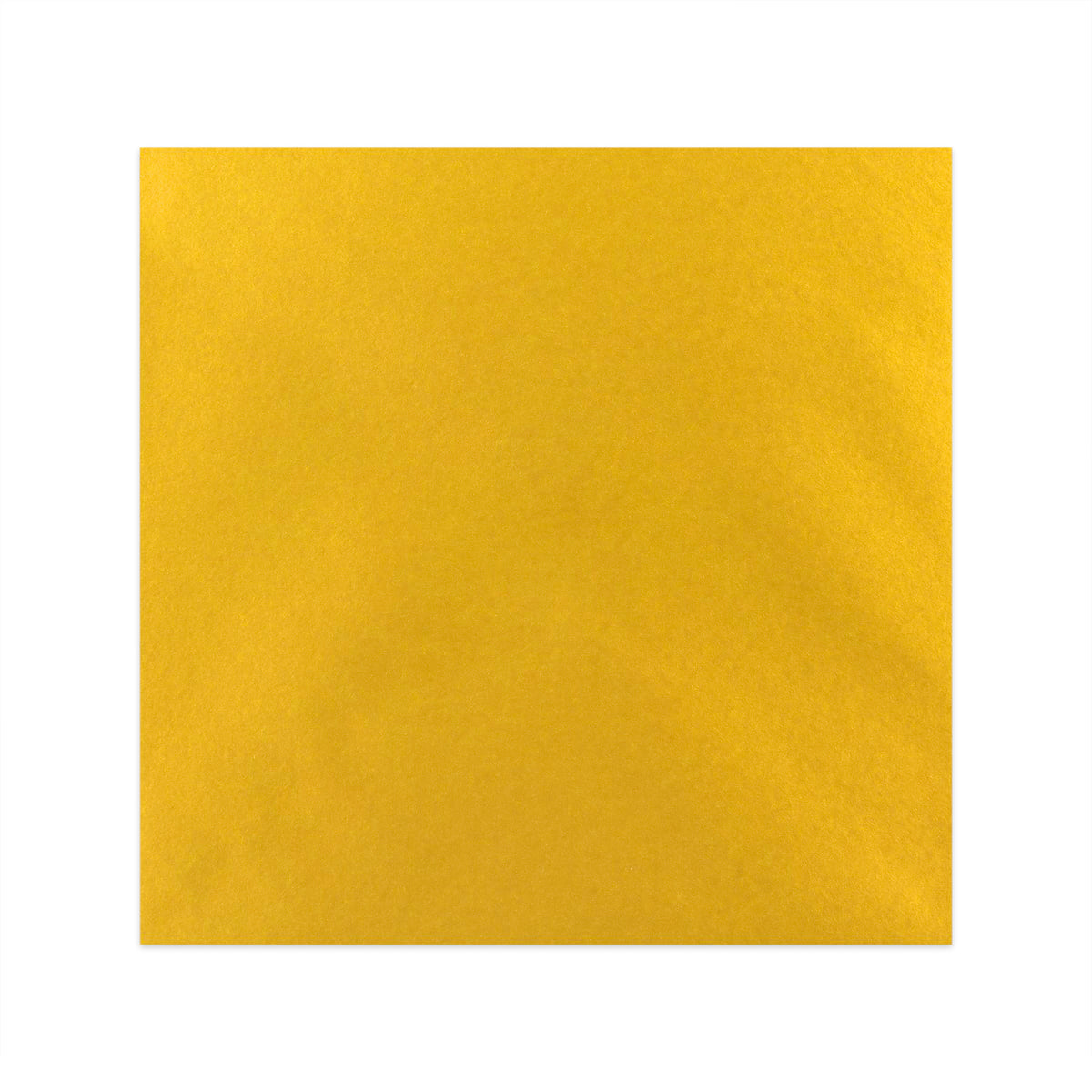 Sobre dorado metalizado de 140x140 mm
