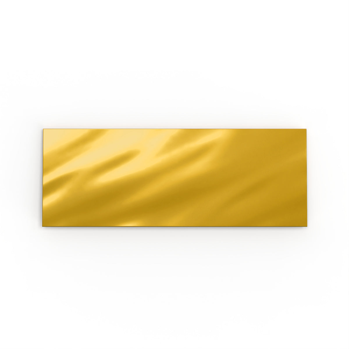 Sobre dorado metalizado de 80x215 mm