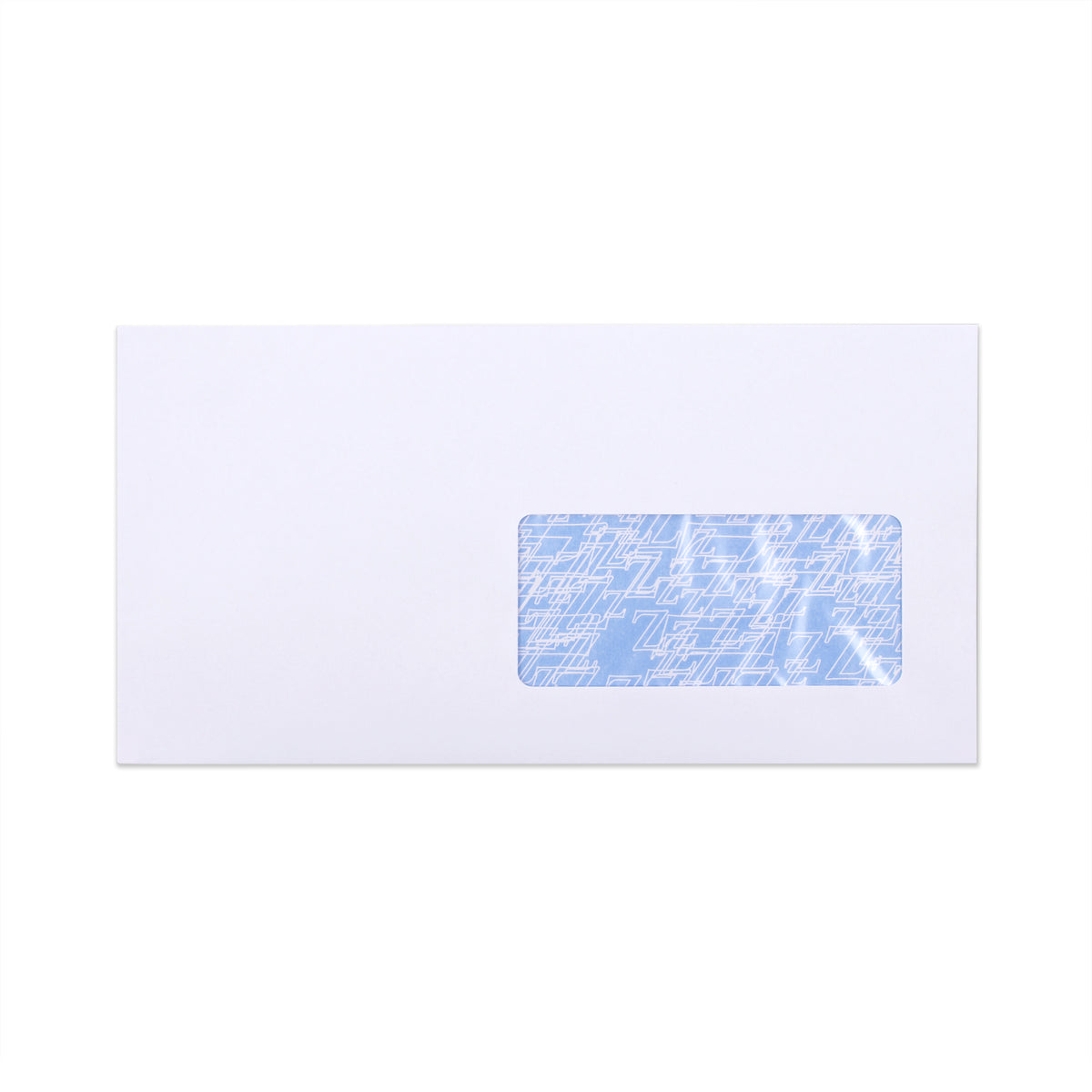 Sobre blanco con opacidad interior – ventana 115x225 mm (DL+) 90gsm