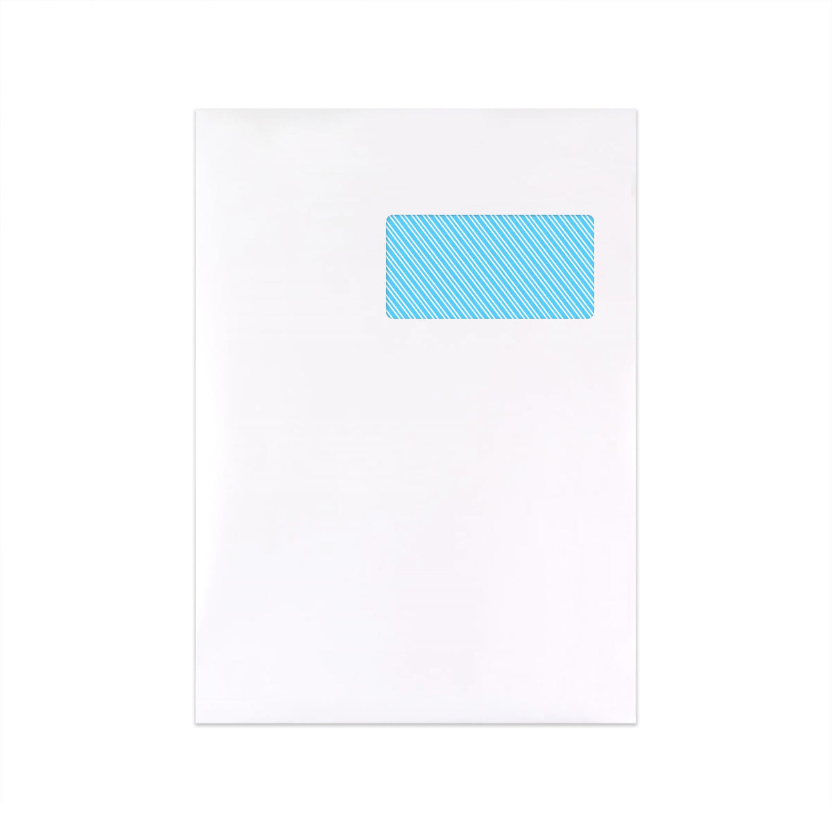Sobre blanco con ventanilla de 324x229 mm (C4)