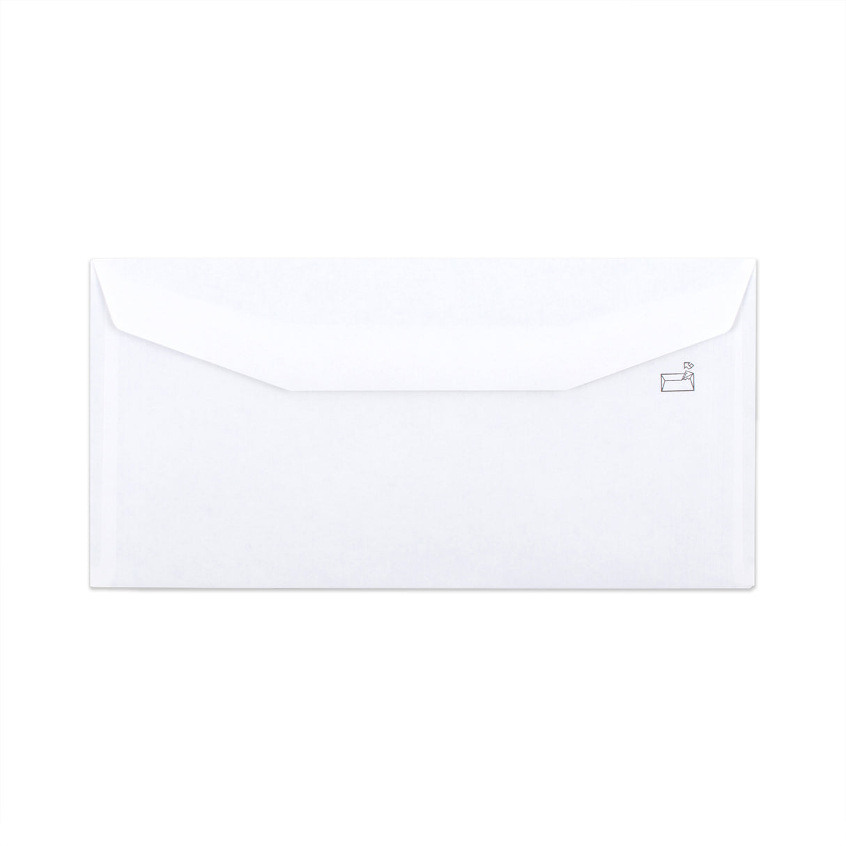 Sobre blanco con opacidad interior 110x220 mm (DL) 80gr/m²