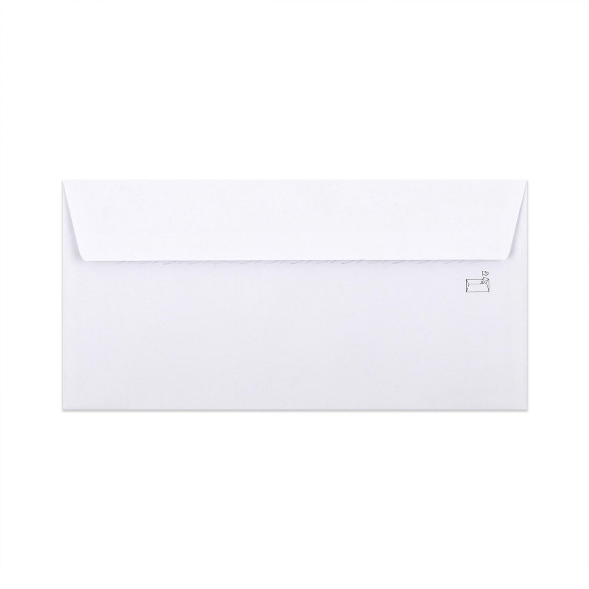 Sobre blanco con opacidad interior – ventana 110x220 mm (DL) 90gr/m²