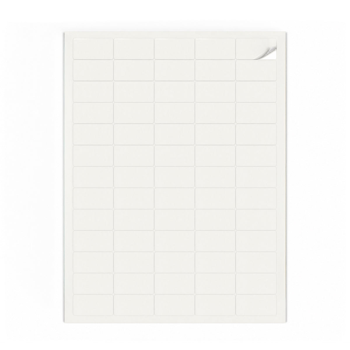 Packs de etiquetas blancas XS - 100 hojas