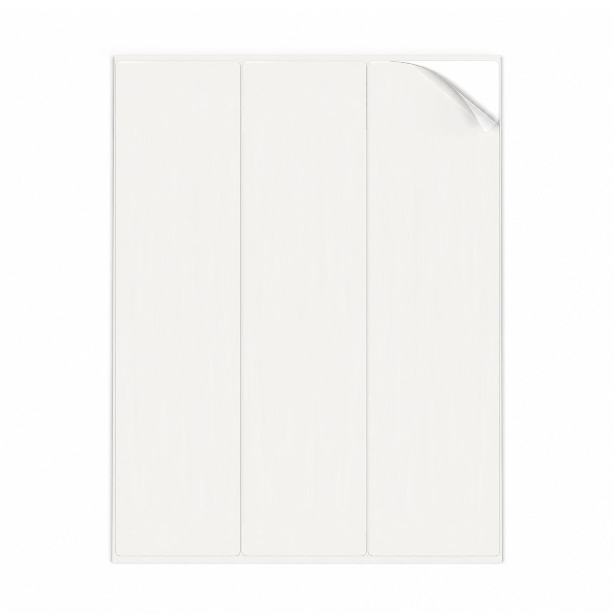 Packs de etiquetas blancas XL - 100 hojas