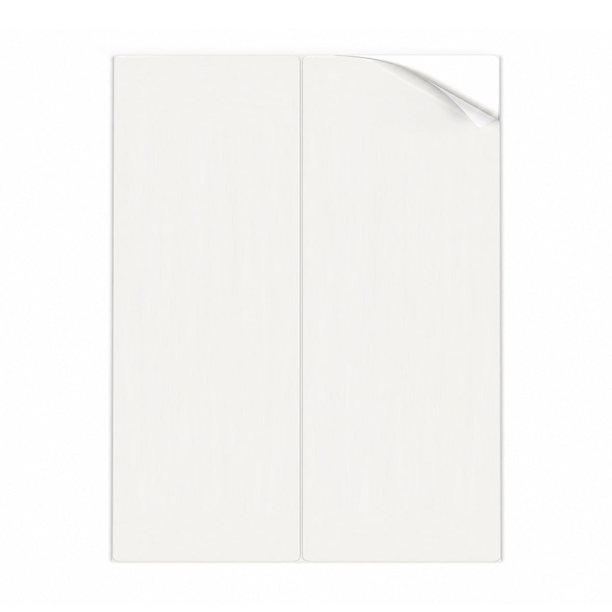 Packs de etiquetas blancas XL - 100 hojas
