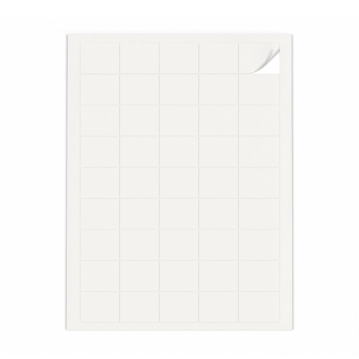 Packs de etiquetas blancas XS - 100 hojas