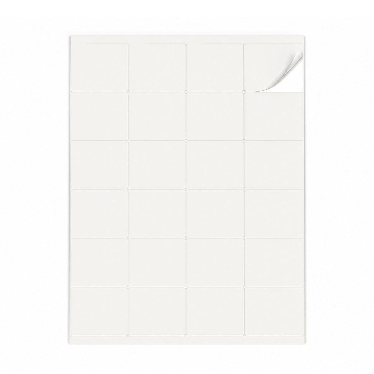 Packs de etiquetas blancas S - 100 hojas